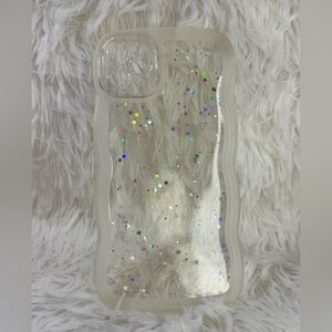 iPhone Pro Max 11 Clear Jelly Glitter Case